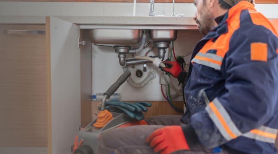 Professional slab leak plumber services in Reydell, AR